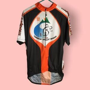 Canari Men’s Jersey Bike Wear Race Fit Half‎ Zip Size XL(737)